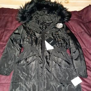 🆕️ DKNY Girls Parka Jacket, size XL (14-16)